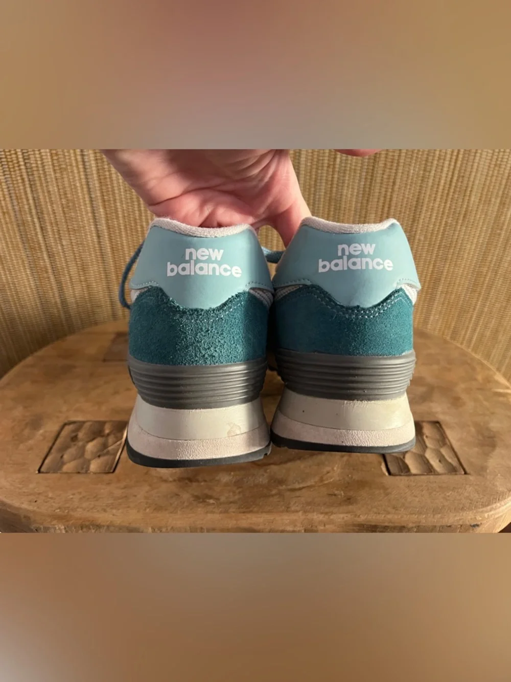 New Balance 574 Deep Sea Sneakers